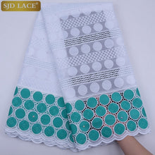 Load image into Gallery viewer, Latest Cotton African Nigerian Dry Lace Fabric High Quality Swiss Voile Lace In Switzerland For Everyone Daily Cloths Sew A1760