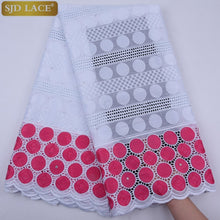 Load image into Gallery viewer, Latest Cotton African Nigerian Dry Lace Fabric High Quality Swiss Voile Lace In Switzerland For Everyone Daily Cloths Sew A1760