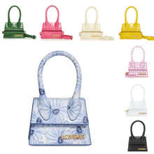 Load image into Gallery viewer, Jacquemus Brand Women's Bag Leather Designer Crossbody Bags Small PU Handbag Tote-bag New Solid Ladies Flap Bag for Women 2020