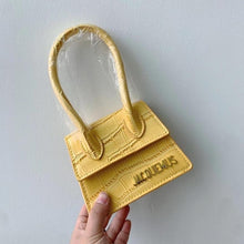 Load image into Gallery viewer, Jacquemus Brand Women's Bag Leather Designer Crossbody Bags Small PU Handbag Tote-bag New Solid Ladies Flap Bag for Women 2020