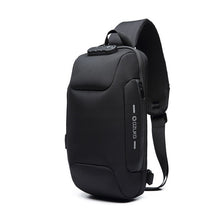 Load image into Gallery viewer, OZUKO 2021 New Multifunction Crossbody Bag for Men Anti-theft Shoulder Messenger Bags Male Waterproof Short Trip Chest Bag Pack