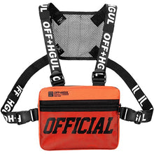Load image into Gallery viewer, Fashion Streetwear Men Hip-Hop Chest Bag Tactical Two Straps Chest Rig Bags Trendy Style Rectangle Chest Utility Pack G122