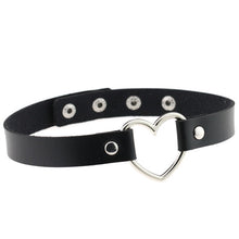 Load image into Gallery viewer, ZIMNO Sexy Punk Egirl Choker Collar Leather Choker Bondage Cosplay Goth Jewelry Women Gothic Male Necklace Harajuku Accessories