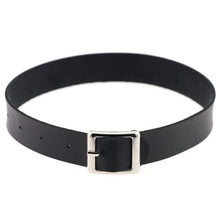 Load image into Gallery viewer, ZIMNO Sexy Punk Egirl Choker Collar Leather Choker Bondage Cosplay Goth Jewelry Women Gothic Male Necklace Harajuku Accessories