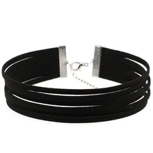 Load image into Gallery viewer, ZIMNO Sexy Punk Egirl Choker Collar Leather Choker Bondage Cosplay Goth Jewelry Women Gothic Male Necklace Harajuku Accessories