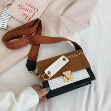 Load image into Gallery viewer, Women Mini Handbags Purse Shoulder Crossbody Bags For Women 2021 Fashion Wide Shoulder Strap Messenger Bag Flap Clutch Pink