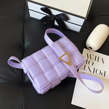 Load image into Gallery viewer, Woven Design Crossbody Bags For Women 2021 Fashion Trend PU Leather Shoulder Bag Solid Color Soft Purses And Handbags Female Bag