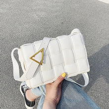 Load image into Gallery viewer, Woven Design Crossbody Bags For Women 2021 Fashion Trend PU Leather Shoulder Bag Solid Color Soft Purses And Handbags Female Bag