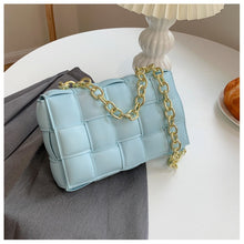 Load image into Gallery viewer, Woven Design Crossbody Bags For Women 2021 Fashion Trend PU Leather Shoulder Bag Solid Color Soft Purses And Handbags Female Bag