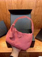 Load image into Gallery viewer, New Fashion Shoulder Bag Ladies Womens Leather Canvas Underarm Bag Weave Flap Bag Square Crossbody bags Handbags Girls Purse