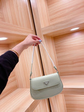 Load image into Gallery viewer, New Fashion Shoulder Bag Ladies Womens Leather Canvas Underarm Bag Weave Flap Bag Square Crossbody bags Handbags Girls Purse