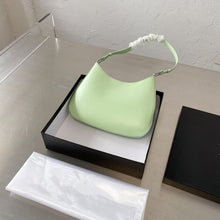 Load image into Gallery viewer, New Fashion Shoulder Bag Ladies Womens Leather Canvas Underarm Bag Weave Flap Bag Square Crossbody bags Handbags Girls Purse