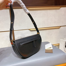 Load image into Gallery viewer, New Fashion Shoulder Bag Ladies Womens Leather Canvas Underarm Bag Weave Flap Bag Square Crossbody bags Handbags Girls Purse