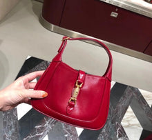 Load image into Gallery viewer, New Fashion Shoulder Bag Ladies Womens Leather Canvas Underarm Bag Weave Flap Bag Square Crossbody bags Handbags Girls Purse