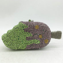 Load image into Gallery viewer, Boutique De FGG Novelty Ice-Cream Handbags Women Mini Popsicle Strawberry Flavor Evening Bags and Clutches Wedding Party Purses