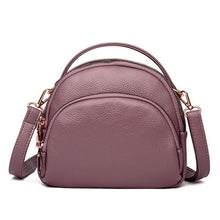 Load image into Gallery viewer, Black Casual Square Tote Bags for Women Genuine Leather Shoulder Bag Women's Luxury Handbags Fashion Flap Messenger Bags