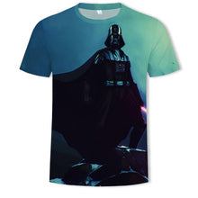 Load image into Gallery viewer, In 2021, the men's and women's 3D printed planet character O-neck T-shirt is a fashionable and versatile sports shirt