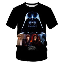 Load image into Gallery viewer, In 2021, the men's and women's 3D printed planet character O-neck T-shirt is a fashionable and versatile sports shirt