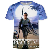 Load image into Gallery viewer, In 2021, the men's and women's 3D printed planet character O-neck T-shirt is a fashionable and versatile sports shirt