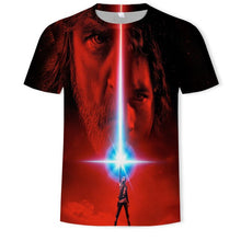 Load image into Gallery viewer, In 2021, the men's and women's 3D printed planet character O-neck T-shirt is a fashionable and versatile sports shirt