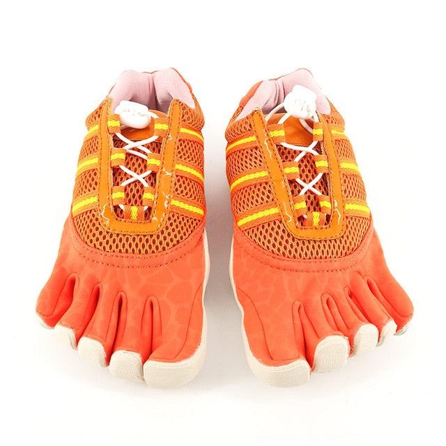 Men Women 5 Toes Shoes Outdoor Sport Hiking Running Shoe Breathable Quick Dry Lightweight Five fingers Sneakers Plus Size 44 45