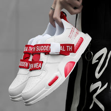 Load image into Gallery viewer, Men&#39;s High Top Fashion Leather Sneakers Trend Hot Sale Comfortable Man Casual Shoes Outdoor Non-slip Breathable Men Shoes
