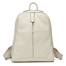 Load image into Gallery viewer, Zency 100% Soft Genuine Leather Fashion Women Backpack Casual Travel Back Pack Bag Preppy Style Girl&#39;s Schoolbag Laptop Knapsack
