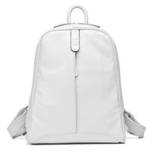 Load image into Gallery viewer, Zency 100% Soft Genuine Leather Fashion Women Backpack Casual Travel Back Pack Bag Preppy Style Girl&#39;s Schoolbag Laptop Knapsack
