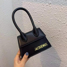 Load image into Gallery viewer, Jacquemus Brand Women&#39;s Bag Leather Designer Crossbody Bags Small PU Handbag Tote-bag New Solid Ladies Flap Bag for Women 2020
