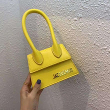 Load image into Gallery viewer, Jacquemus Brand Women&#39;s Bag Leather Designer Crossbody Bags Small PU Handbag Tote-bag New Solid Ladies Flap Bag for Women 2020
