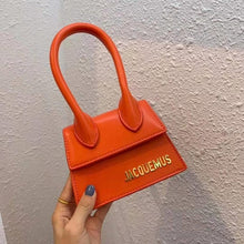 Load image into Gallery viewer, Jacquemus Brand Women&#39;s Bag Leather Designer Crossbody Bags Small PU Handbag Tote-bag New Solid Ladies Flap Bag for Women 2020
