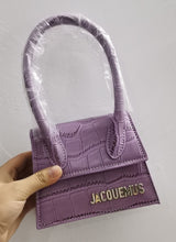 Load image into Gallery viewer, Jacquemus Brand Women&#39;s Bag Leather Designer Crossbody Bags Small PU Handbag Tote-bag New Solid Ladies Flap Bag for Women 2020
