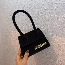 Load image into Gallery viewer, Jacquemus Brand Women&#39;s Bag Leather Designer Crossbody Bags Small PU Handbag Tote-bag New Solid Ladies Flap Bag for Women 2020
