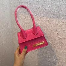 Load image into Gallery viewer, Jacquemus Brand Women&#39;s Bag Leather Designer Crossbody Bags Small PU Handbag Tote-bag New Solid Ladies Flap Bag for Women 2020
