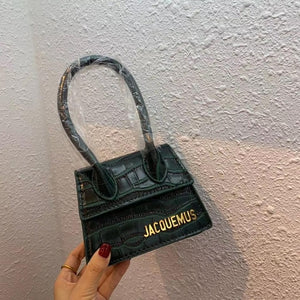 Jacquemus Brand Women's Bag Leather Designer Crossbody Bags Small PU Handbag Tote-bag New Solid Ladies Flap Bag for Women 2020