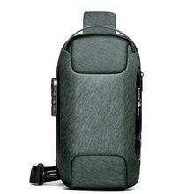 Load image into Gallery viewer, Men&#39;s Waterproof USB Oxford Crossbody Bag Anti-theft Shoulder Sling Bag Multifunction Short Travel Messenger Chest Pack For Male
