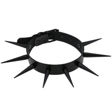 Load image into Gallery viewer, ZIMNO Sexy Punk Egirl Choker Collar Leather Choker Bondage Cosplay Goth Jewelry Women Gothic Male Necklace Harajuku Accessories
