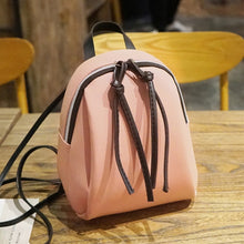 Load image into Gallery viewer, New Women&#39;s Backpack PU Leather Travel Shoulder Bag Shoulder Bag Girl Multifunctional Small School Backpack For Women Black
