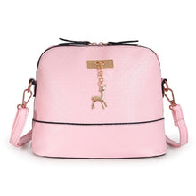 Load image into Gallery viewer, Women Mini Handbags Purse Shoulder Crossbody Bags For Women 2021 Fashion Wide Shoulder Strap Messenger Bag Flap Clutch Pink
