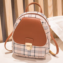 Load image into Gallery viewer, New Women&#39;s Backpack PU Leather Travel Shoulder Bag Shoulder Bag Girl Multifunctional Small School Backpack For Women Black

