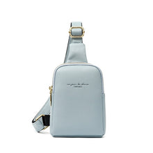 Load image into Gallery viewer, YIZHONG Luxury Leather Small Chest Bags for Women Brand Designer Outdoor Sports Crossbody Bag Female Messenger Bag Purse Bolsos
