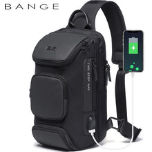 Load image into Gallery viewer, BANGE Anti-theft New Multifunction Crossbody Bag for Men Shoulder Messenger Bags Male Waterproof Short Trip Chest Bag Pack
