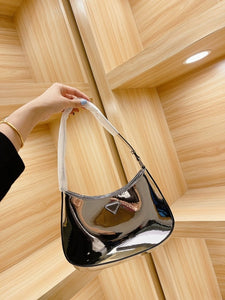 New Fashion Shoulder Bag Ladies Womens Leather Canvas Underarm Bag Weave Flap Bag Square Crossbody bags Handbags Girls Purse