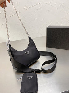 New Fashion Shoulder Bag Ladies Womens Leather Canvas Underarm Bag Weave Flap Bag Square Crossbody bags Handbags Girls Purse