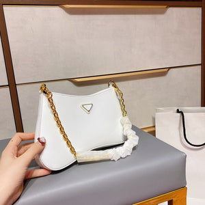 New Fashion Shoulder Bag Ladies Womens Leather Canvas Underarm Bag Weave Flap Bag Square Crossbody bags Handbags Girls Purse