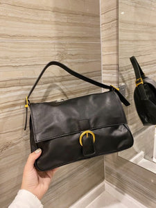 New Fashion Shoulder Bag Ladies Womens Leather Canvas Underarm Bag Weave Flap Bag Square Crossbody bags Handbags Girls Purse