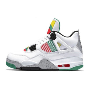 New 4s Black Cat Basketball Shoes 4 Union What The Withe Cement Men Women Sneakers Bred Sports Trainer
