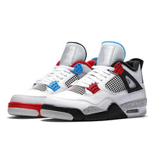 Load image into Gallery viewer, New 4s Black Cat Basketball Shoes 4 Union What The Withe Cement Men Women Sneakers Bred Sports Trainer
