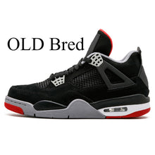 Load image into Gallery viewer, New 4s Black Cat Basketball Shoes 4 Union What The Withe Cement Men Women Sneakers Bred Sports Trainer
